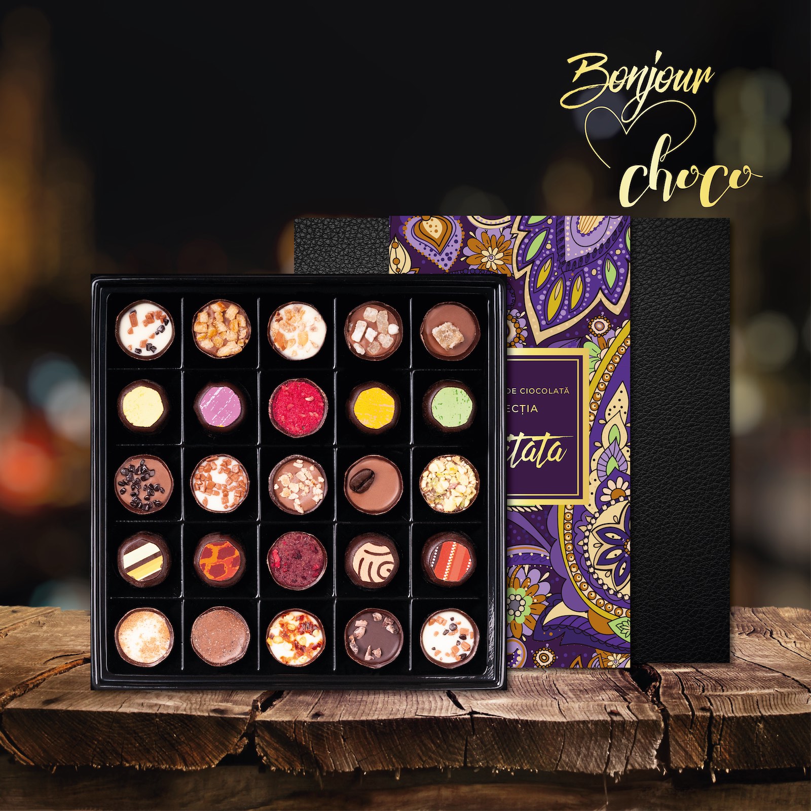 Colecția Limitată - Bomboane de ciocolată cu umplutură