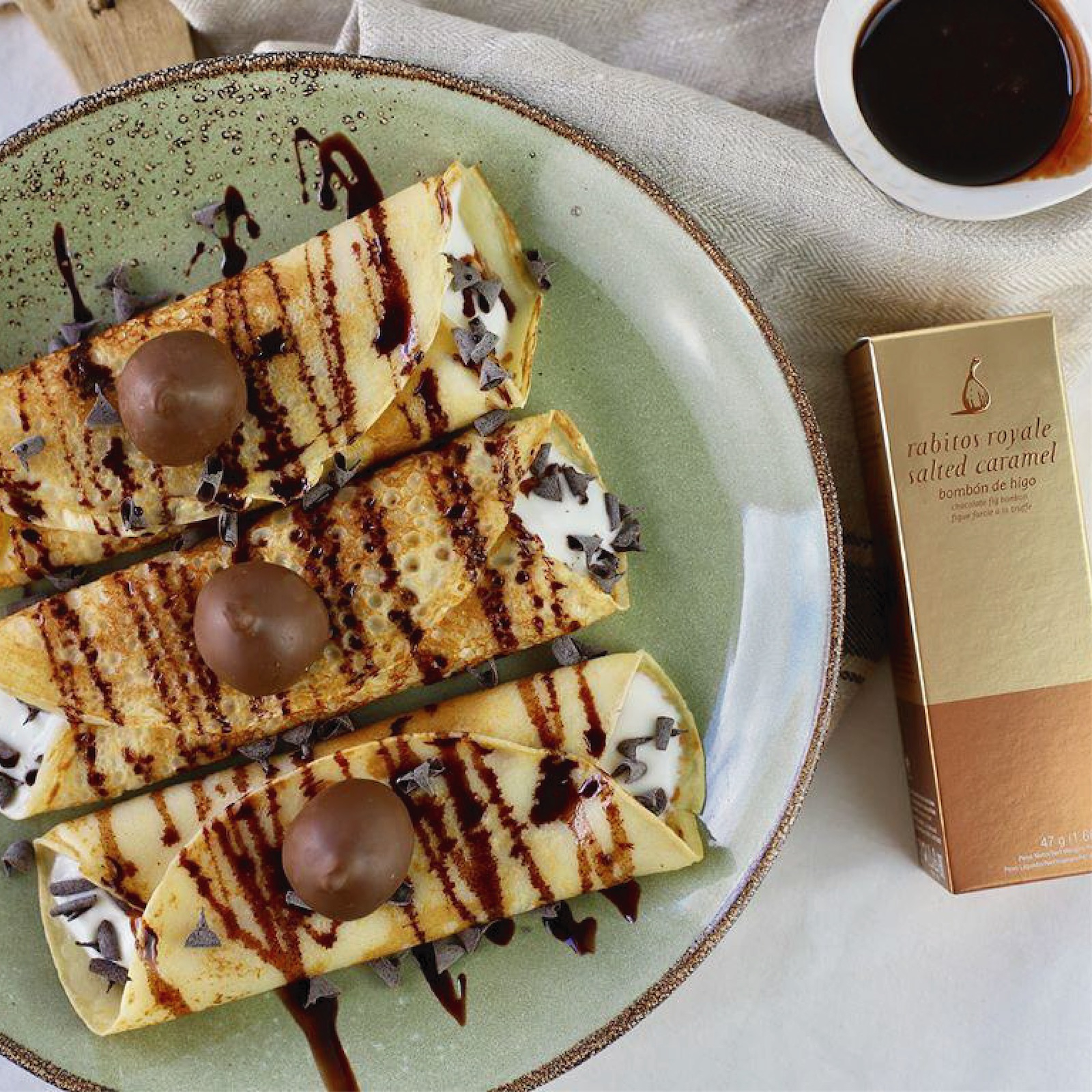 Smochine în ciocolată cu caramel sărat 265G - 2