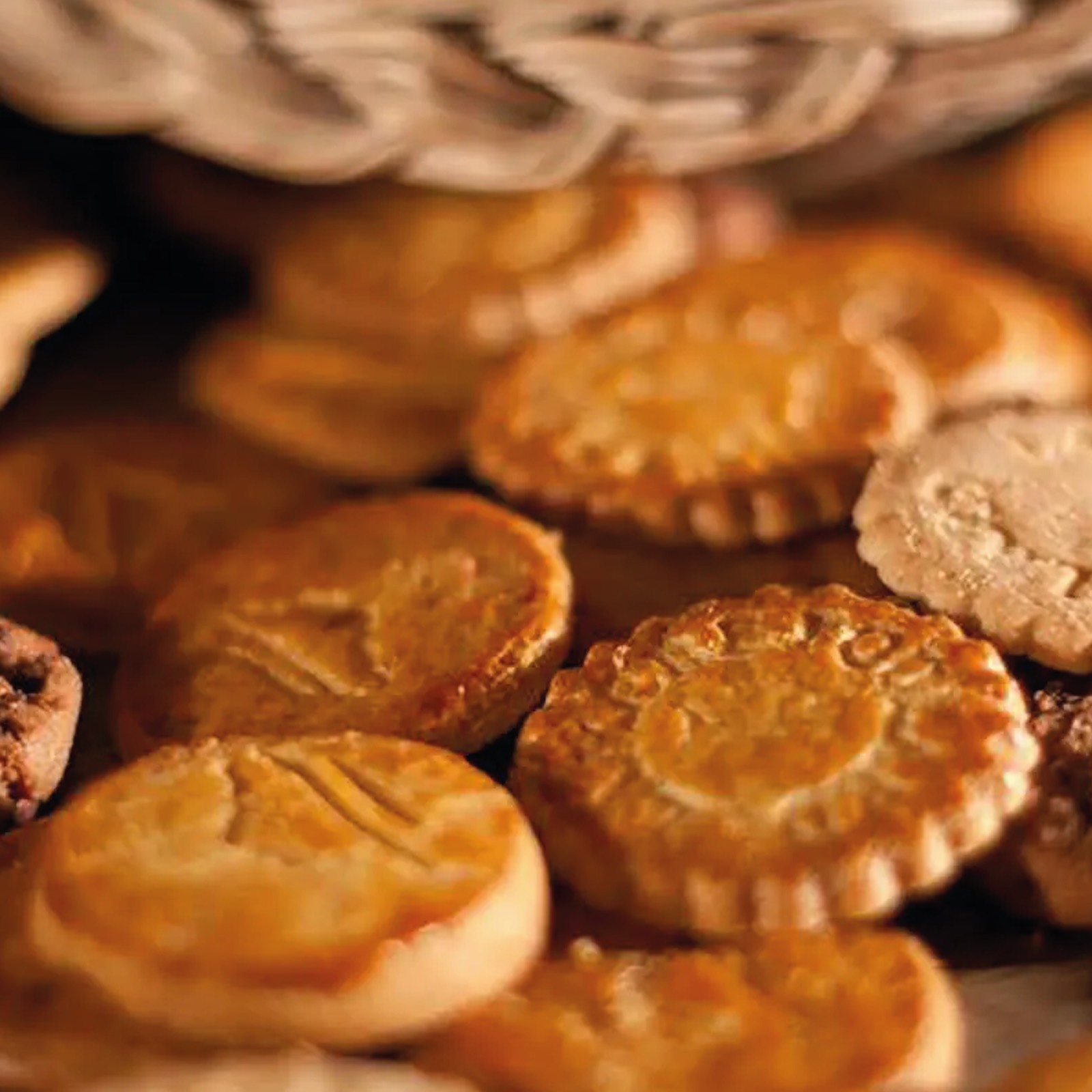 Les Cookies Mythique - Biscuiți cu mere și caramel cutie metalică 400G