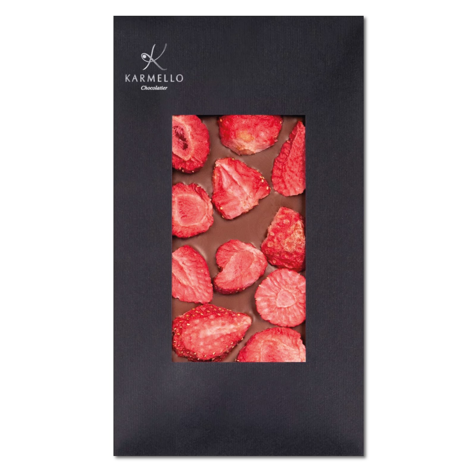 Lambada - Tabletă ciocolată cu lapte și căpșuni 100G