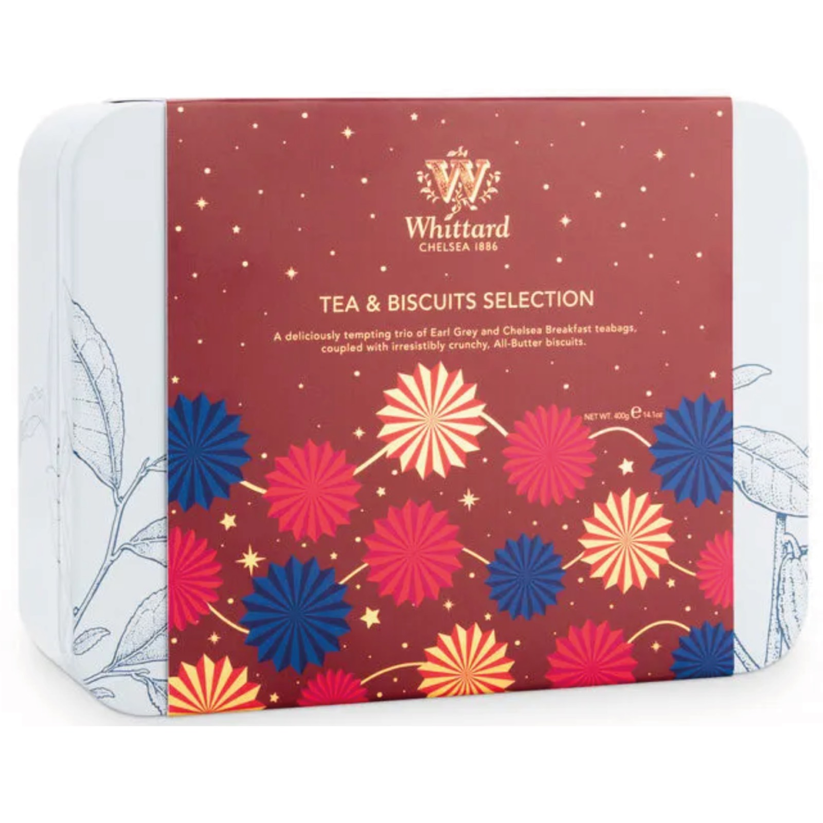 Set ceai și biscuiți, Ediție limitată Crăciun 400G